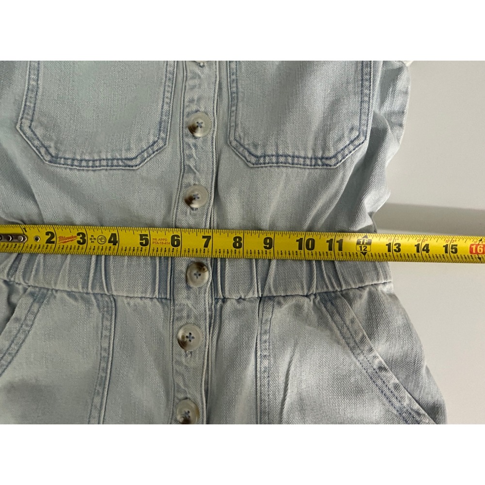 Show Me Your Mumu Cannon Romper‎ Dockside Light Wash Denim XS - Picture 9 of 11